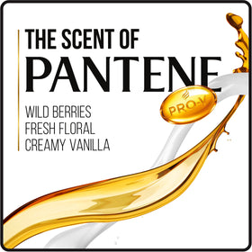 Pantene Pro-V Curl Perfection Conditioner application shot suggesting easy detangling during styling.