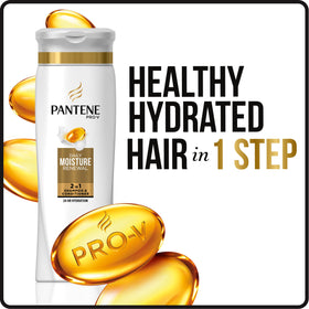 Pantene Pro-V Daily Moisture Renewal 2-in-1 texture close-up showing softness