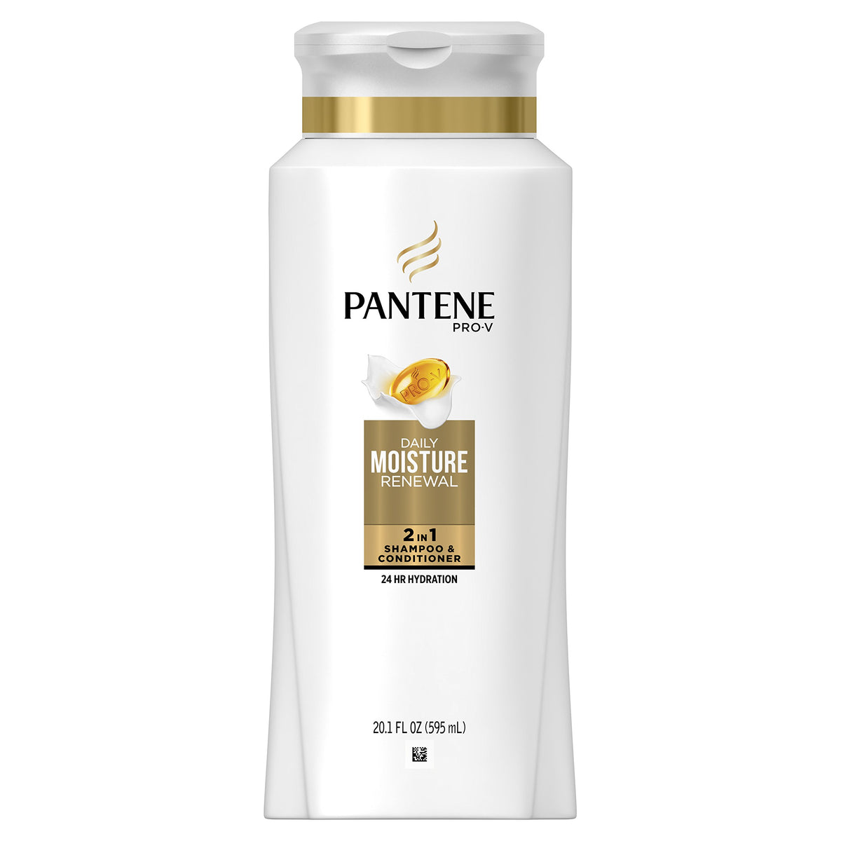 Pantene Pro-V Daily Moisture Renewal 2-in-1 bottle for hydrated, detangled hair
