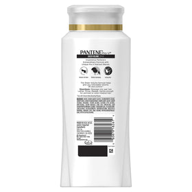 Pantene Pro-V Sheer Volume 2-in-1 foamy lather demonstrates detangling-ready wash.