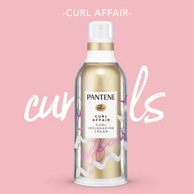 Pantene Curl Affair cream tube ready for styling and definition