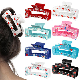 Pantide nurse clips with heart pattern provide secure all-day hold