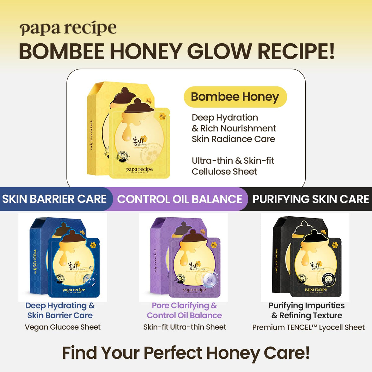 Papa Recipe Bombee at-home spa—simple self-care ritual for busy days.