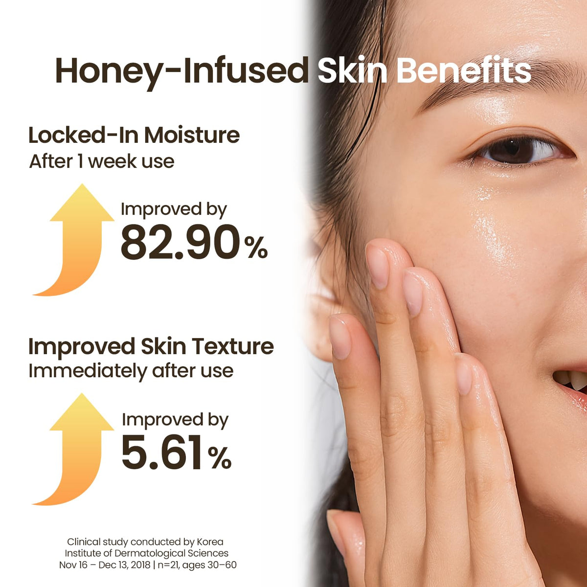 Papa Recipe Bombee honey closeup—natural honey texture signaling nourishing care.