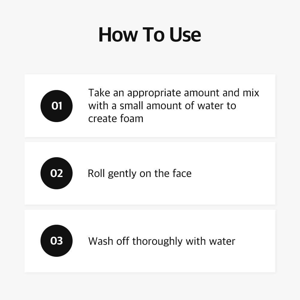 Applying the cleanser to skin supports a balanced oil and moisture level