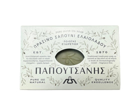 Papoutsanis Pure Olive Oil Bar Soap 3 Pack – product pack shot, gentle cleansing for daily skin care.