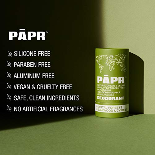 PĀPR aluminum-free formulation demonstrates smooth application.