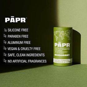 PĀPR aluminum-free formulation demonstrates smooth application.
