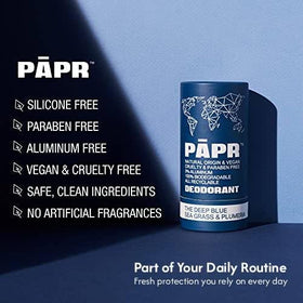 PĀPR natural ingredients like coconut oil and tapioca starch create a gentle, effective formula.