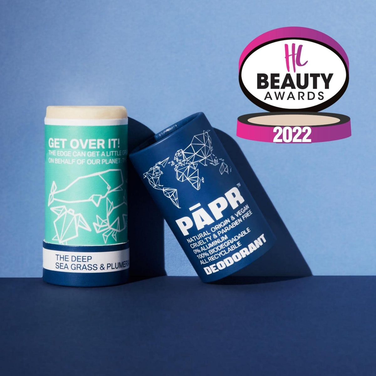 PĀPR paper packaging with a PLA membrane reduces plastic waste.