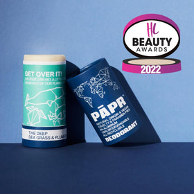 PĀPR paper packaging with a PLA membrane reduces plastic waste.