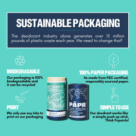 PĀPR production uses solar power in the USA for greener manufacturing.
