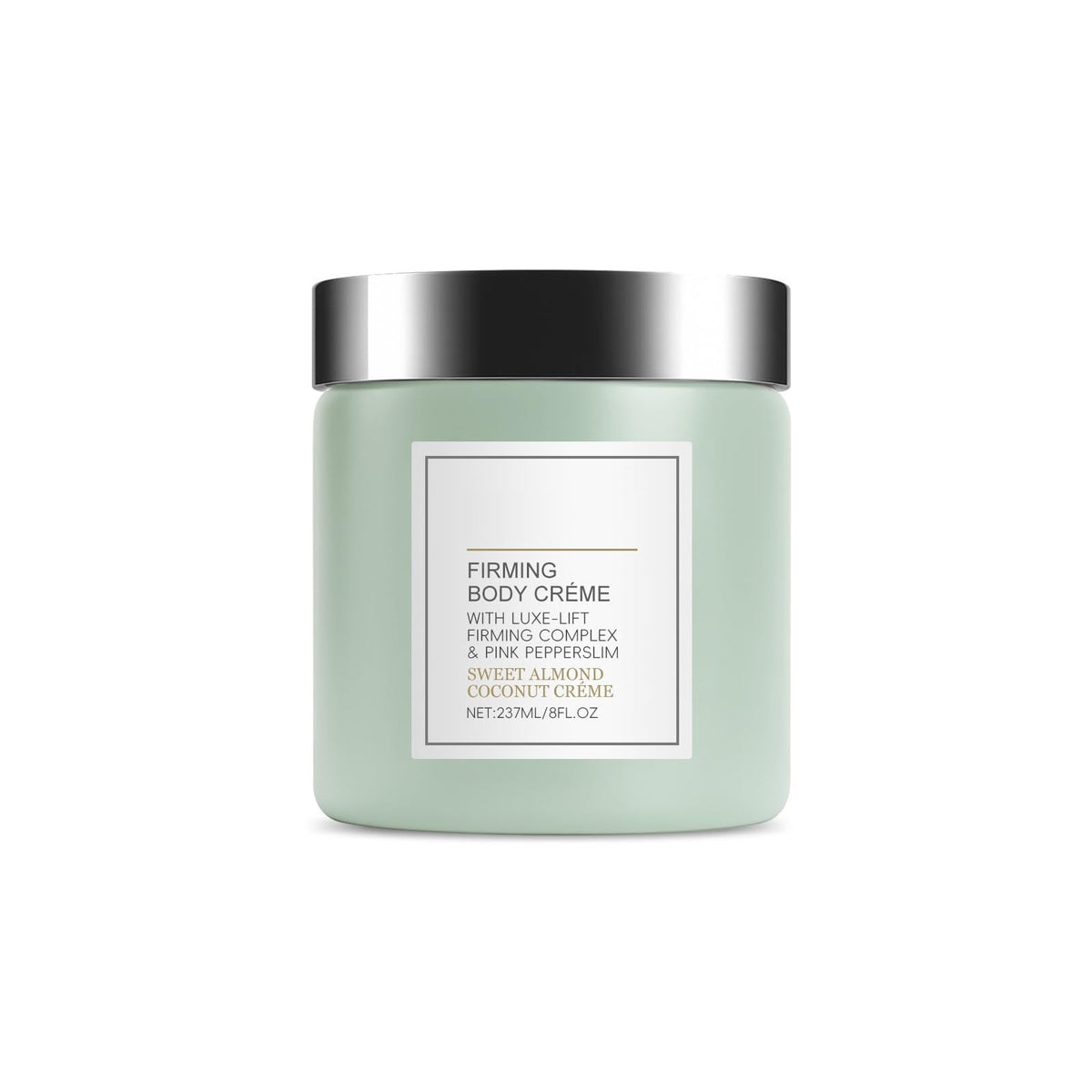 PAQIMAN Champagne Lift Firming Cream bottle close-up highlighting hydration and firming potential.