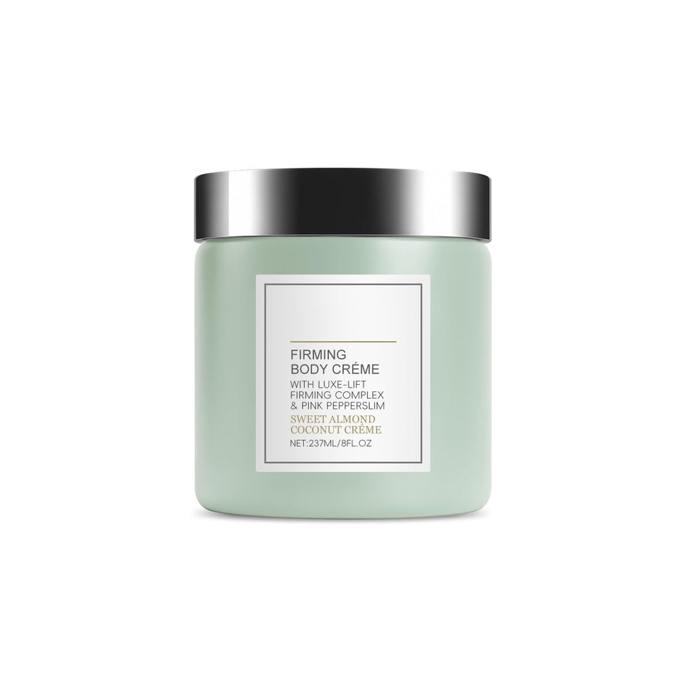 PAQIMAN Champagne Lift Firming Cream bottle close-up highlighting hydration and firming potential.