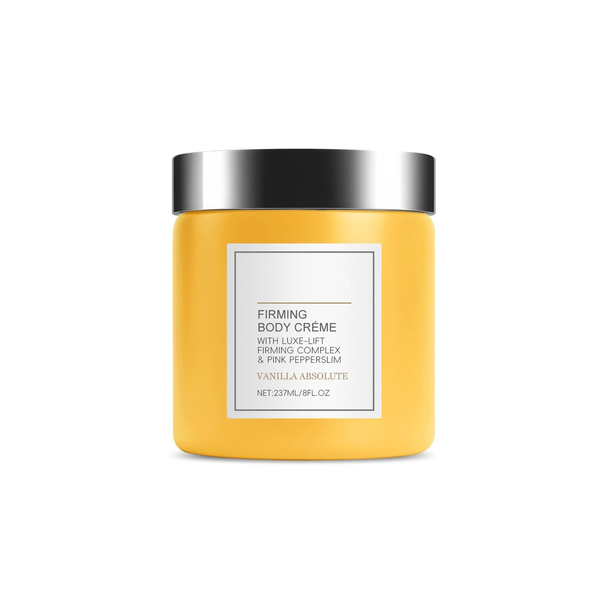 PAQIMAN Champagne Lift Firming Cream bottle showing firming and hydrating action.