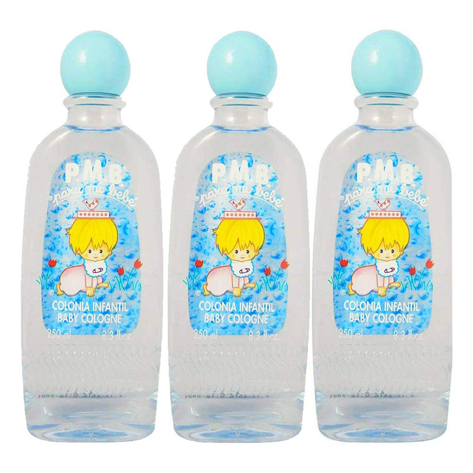 Para Mi Bebe Splash Cologne Boys pack of 3 bottles for on-the-go refreshment