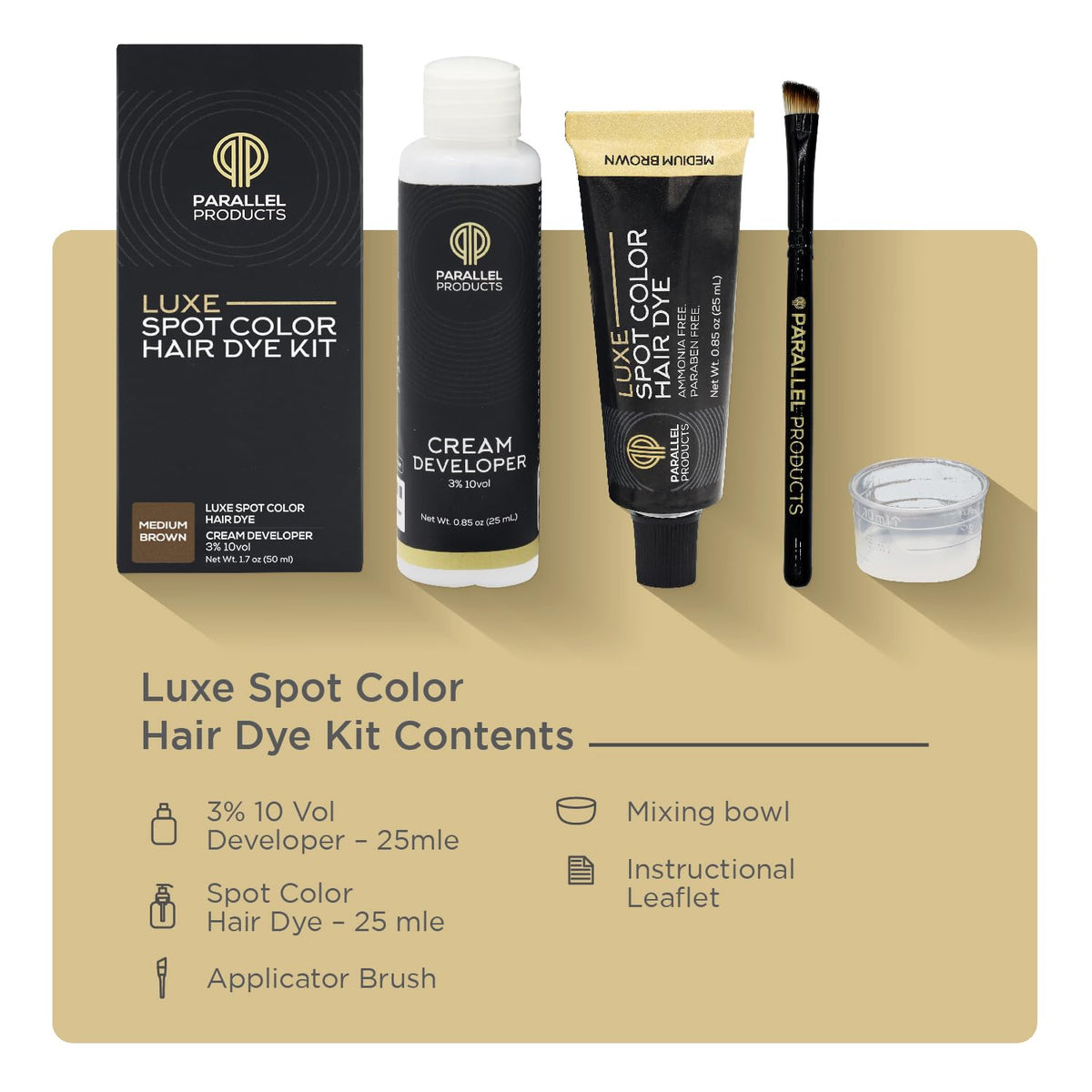 Parallel Products Luxe Color developer bottle ready to mix