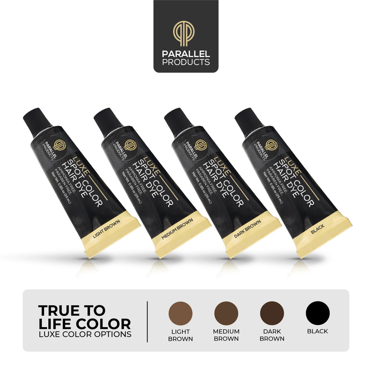 Parallel Products mini applicator brush included for precise application