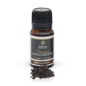 Parallel Products nourishing oil provides hair-friendly conditioning during application.