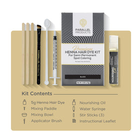 Parallel Products nourishing oil bottle adds conditioning for healthier-looking color
