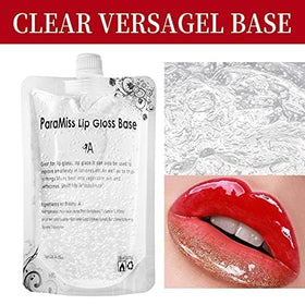 Paramiss Clear Lip Gloss Base packaging highlights vegan, non-toxic base