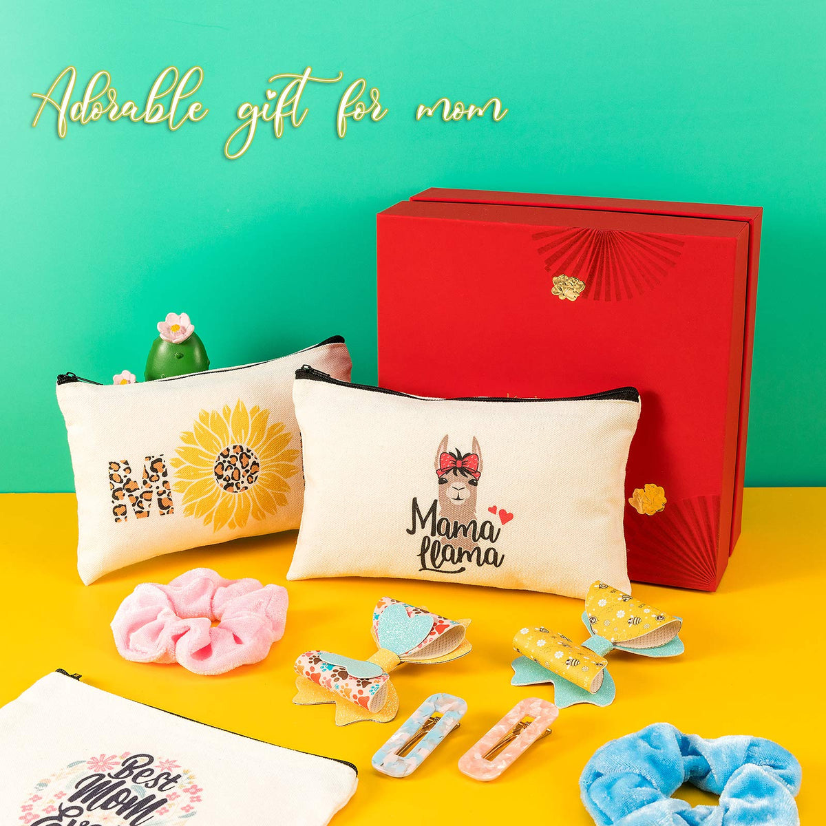 PARBEE Best Mom Ever design pouch, a thoughtful Mother's Day gift.