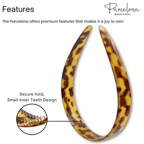 Parcelona Savana flatlay showcases natural color and size for reference.
