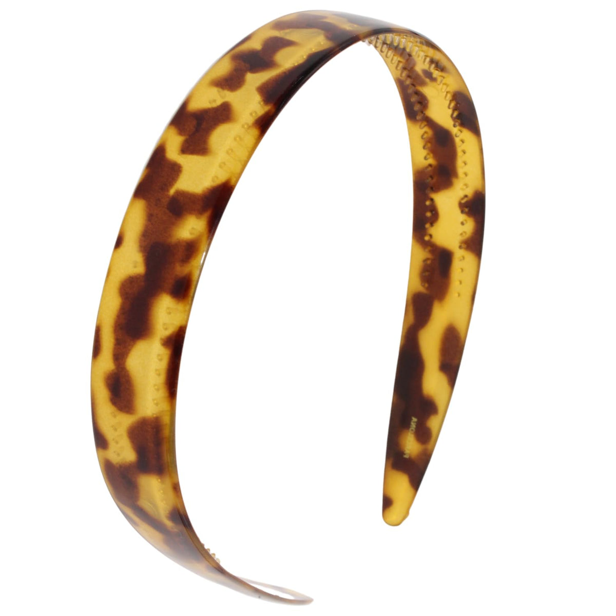 Parcelona Savana wide headband close-up with a smooth finish for comfortable wear.