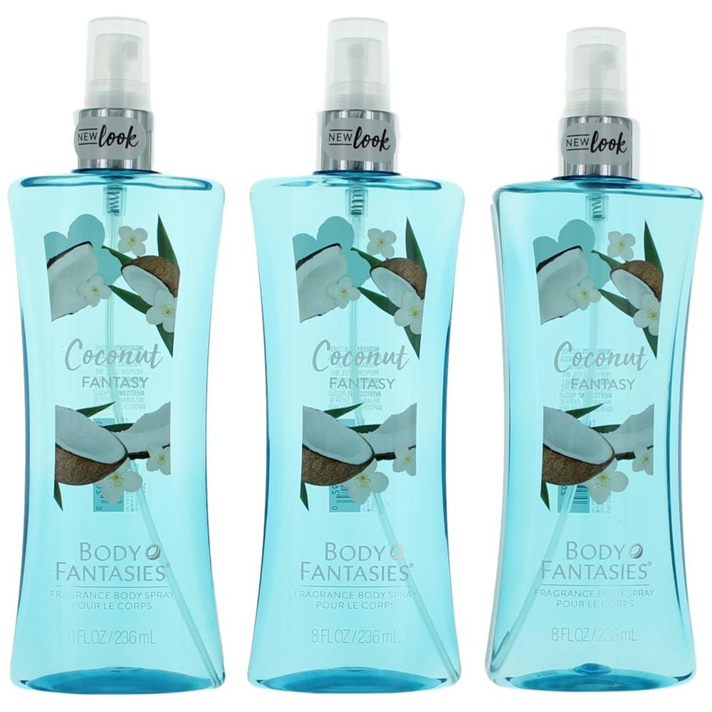 Parfums De Coeur Coconut Fantasy bottle highlighting tropical coconut scent for daily wear.
