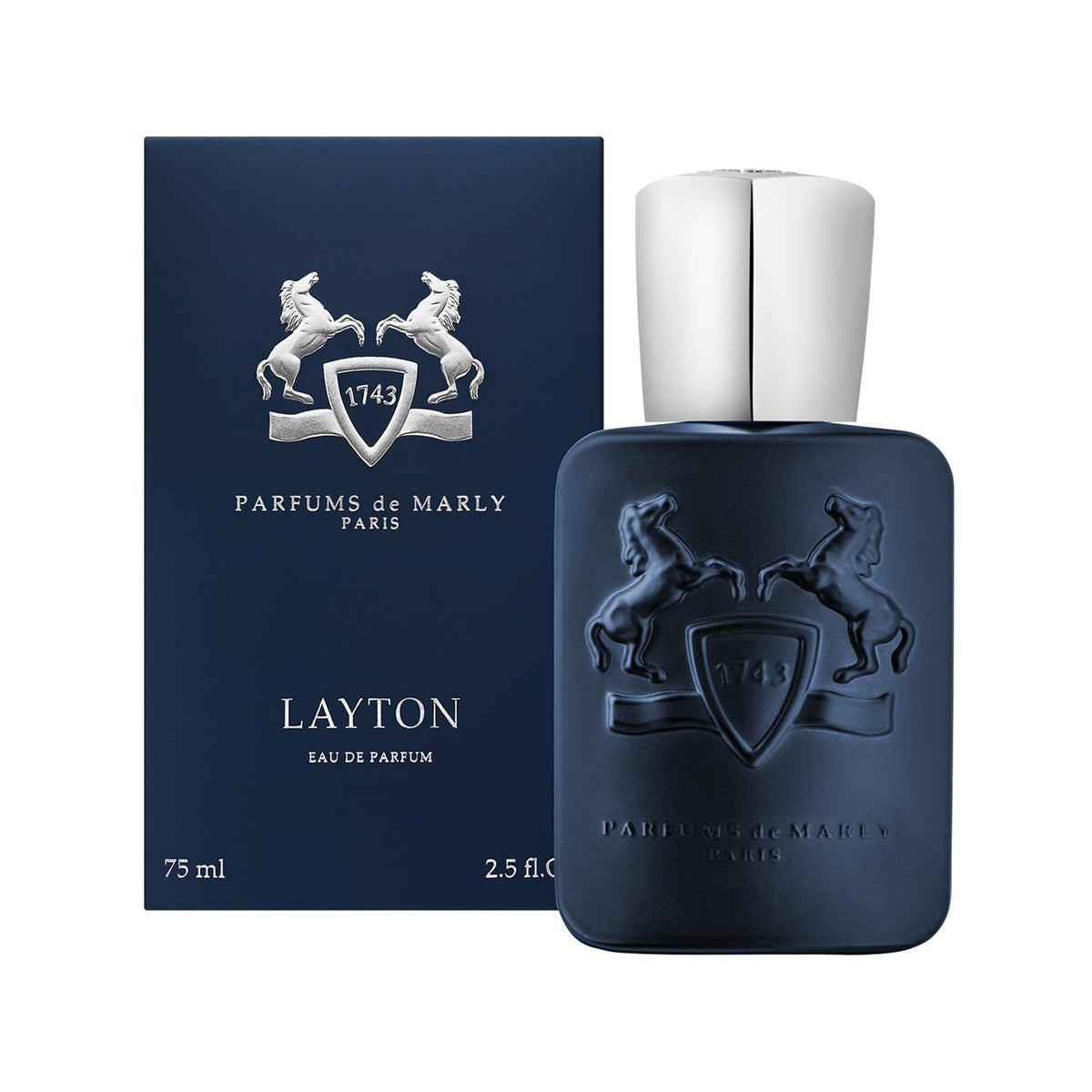 Parfums de Marly Layton packaging box showcasing sophisticated gifting experience
