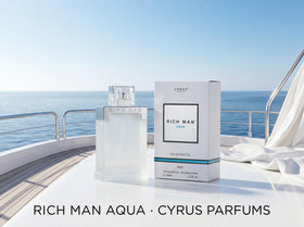 Paris Bleu Rich Man Aqua 3.3 EDT mist spray for easy application on casual days.
