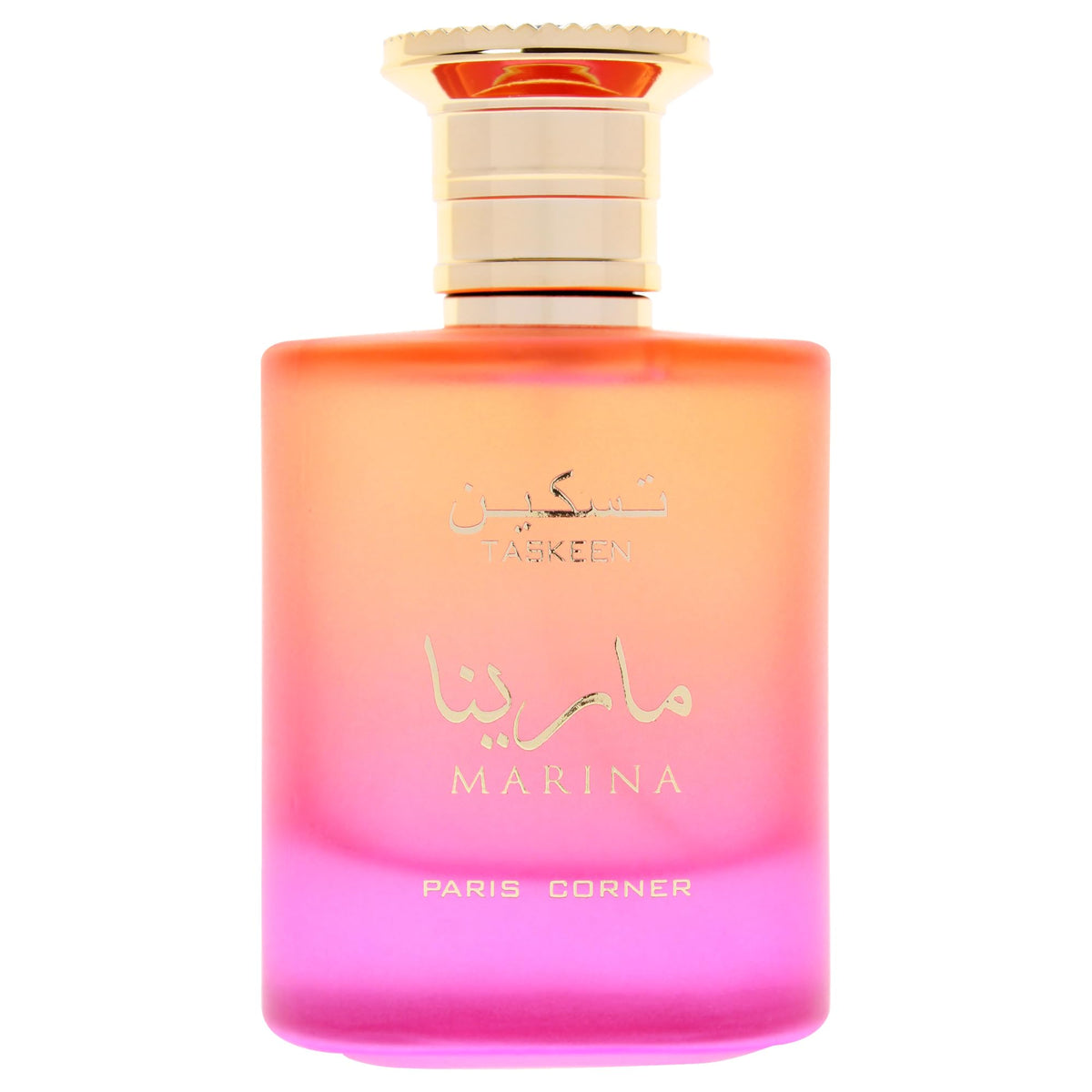 Paris Corner Taskeen Marina Tropical EDP packaging box shown for gift-ready presentation.