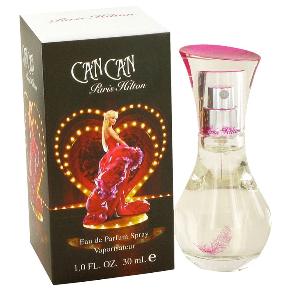 Paris Hilton Can Can spray action captures easy nightly application and scent diffusion