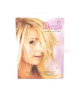 Paris Hilton Dazzle Women perfume bottle displayed with elegant box