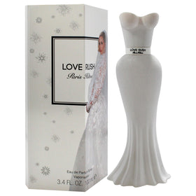 Paris Hilton Love Rush floral notes highlighting gardenia and bergamot for a romantic scent