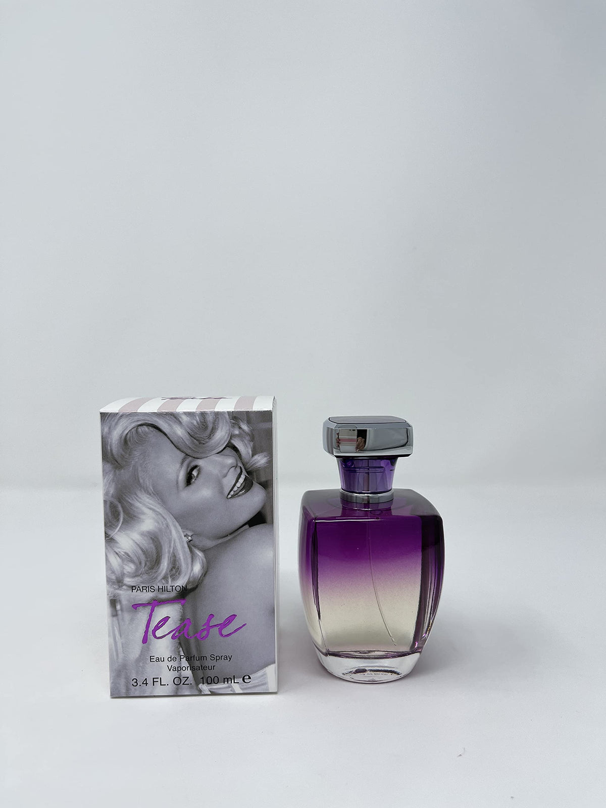 Paris Hilton Tease display image inviting fragrance discovery and mood uplift