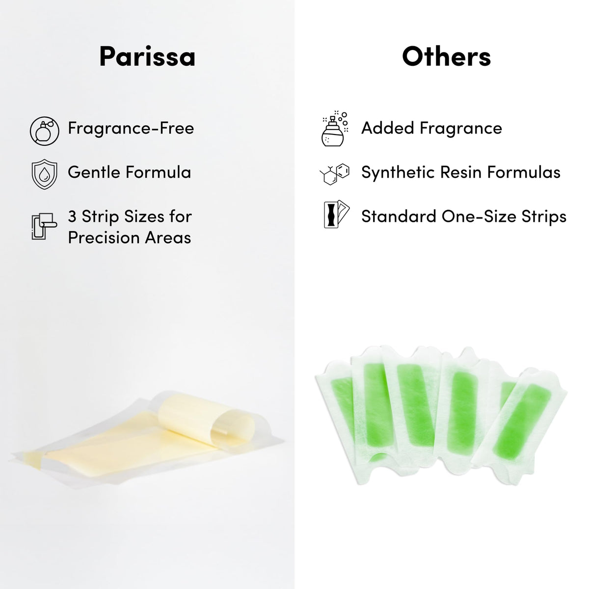 Parissa 24 strips pack offering value and convenience.