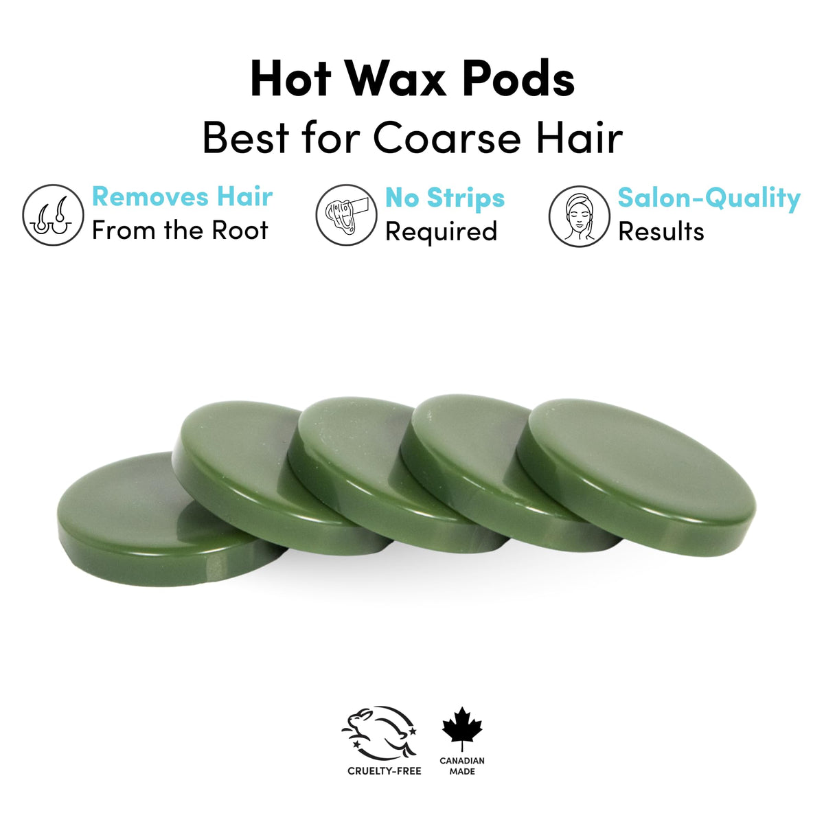 Parissa bikini-area wax refill ideal for delicate bikini lines.