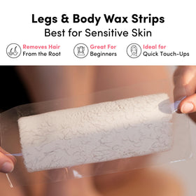 Parissa biodegradable cellulose wax strips for eco-friendly waxing.