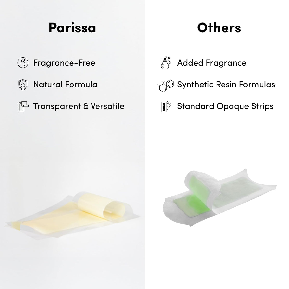 Parissa cruelty-free certified seals on packaging