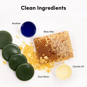 Parissa facial wax application focus demonstrates precision for upper lip and chin.