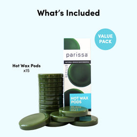 Parissa 15-pack refill pods offer a cost-efficient option for backbar use.