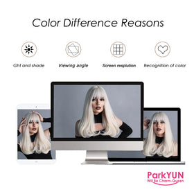 Park Yun daily-wear friendly 22-inch wig silhouette for versatility