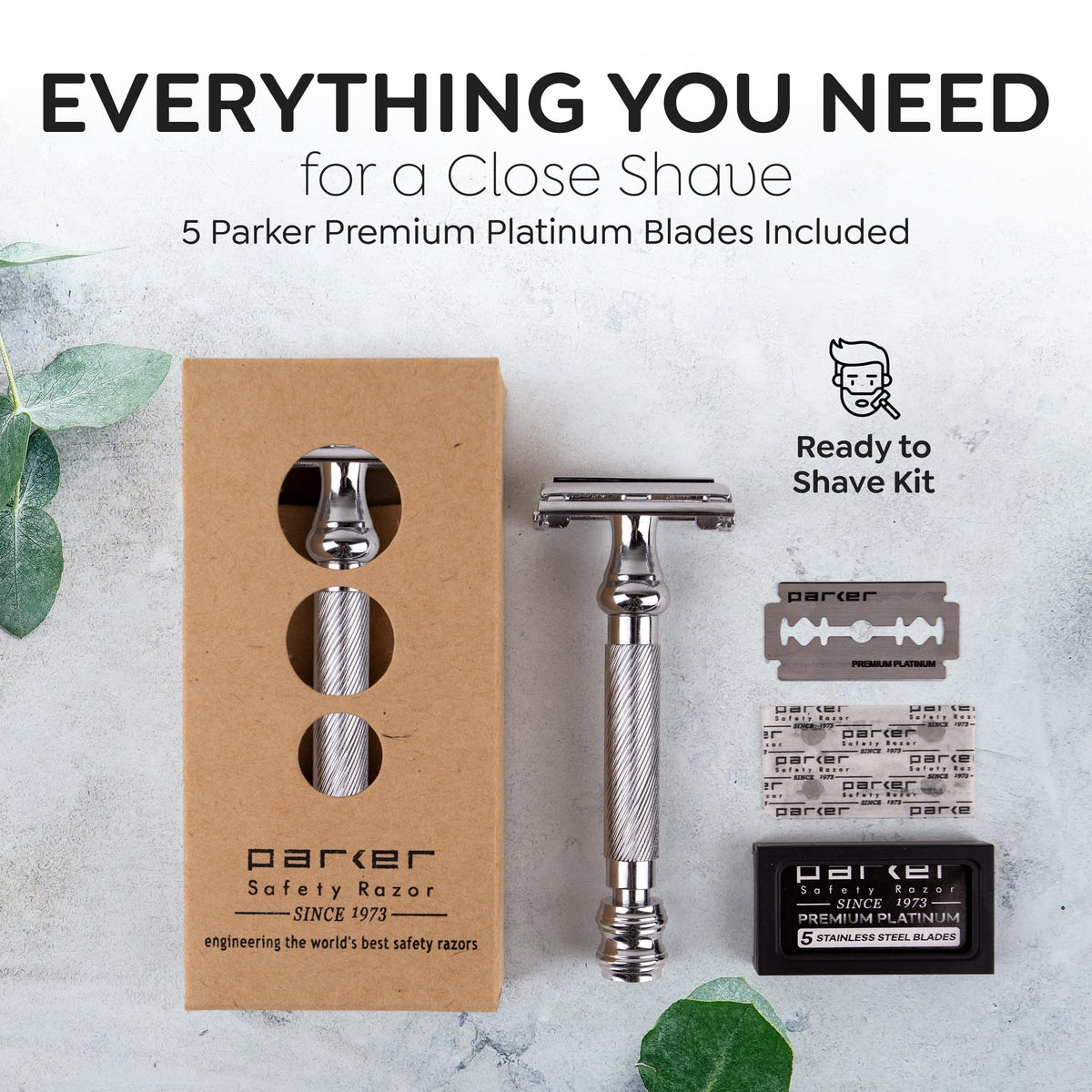 Ideal for shower or sink use with balanced, comfortable weight.