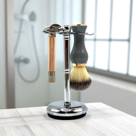 Parker Adjust-O-Stand chrome finish adds luxe appeal