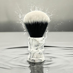 Parker Arctic Storm lathers smoothly with shaving bowl for rich morning routines.
