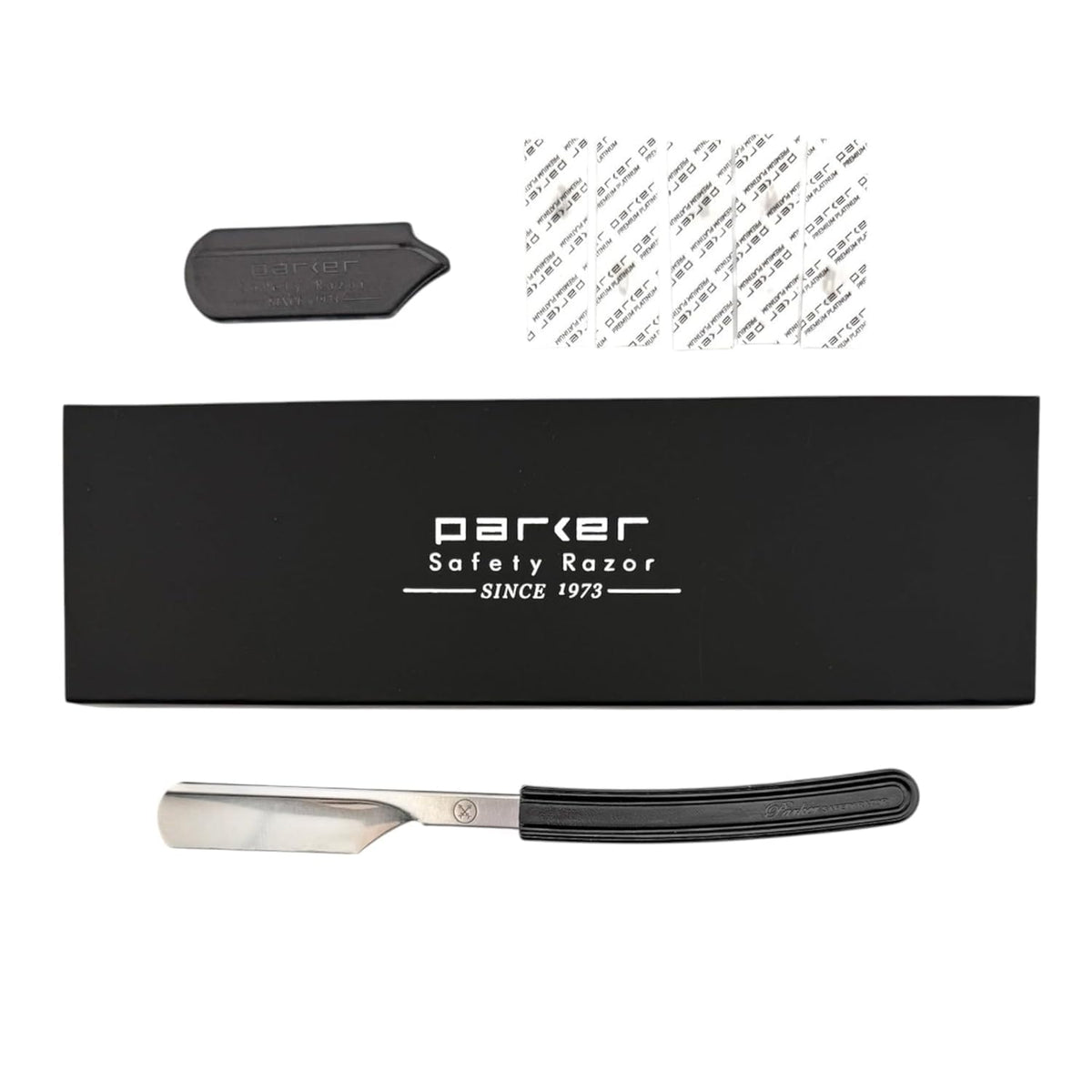Parker Director Chrome ergonomic handle showing non-slip grip for wet conditions