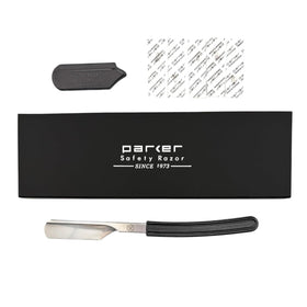 Parker Director Chrome ergonomic handle showing non-slip grip for wet conditions