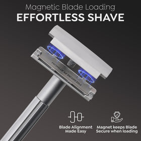 Parker SoloEdge precise blade angle mimics cartridge shaving.