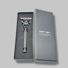Parker textured chrome grip remains secure on wet hands.